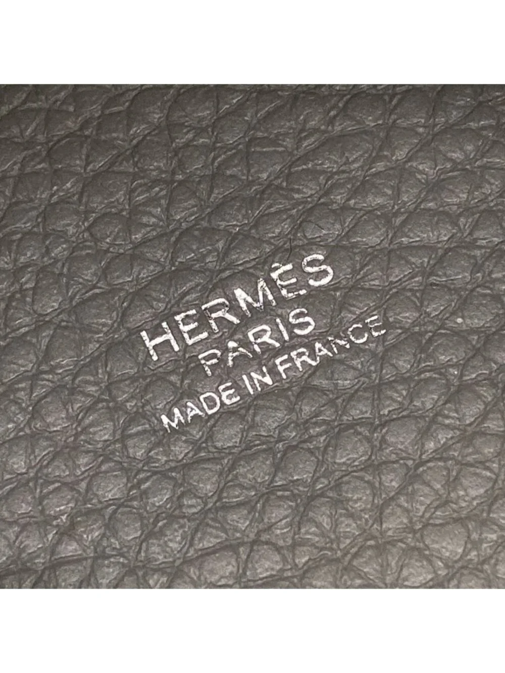 Hermes Handbag Picotin Lock PM Grimeia Silver